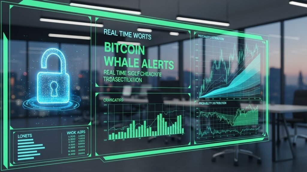 고도의 확률 계산과 고래 알림이 연동된 실시간 분석 대시보드 화면